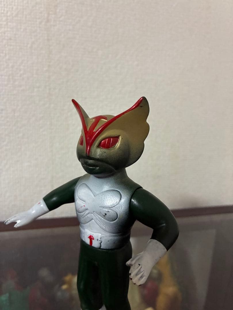 当時物　超人バロムワン 盆踊りパチ　無版権　ソフビ