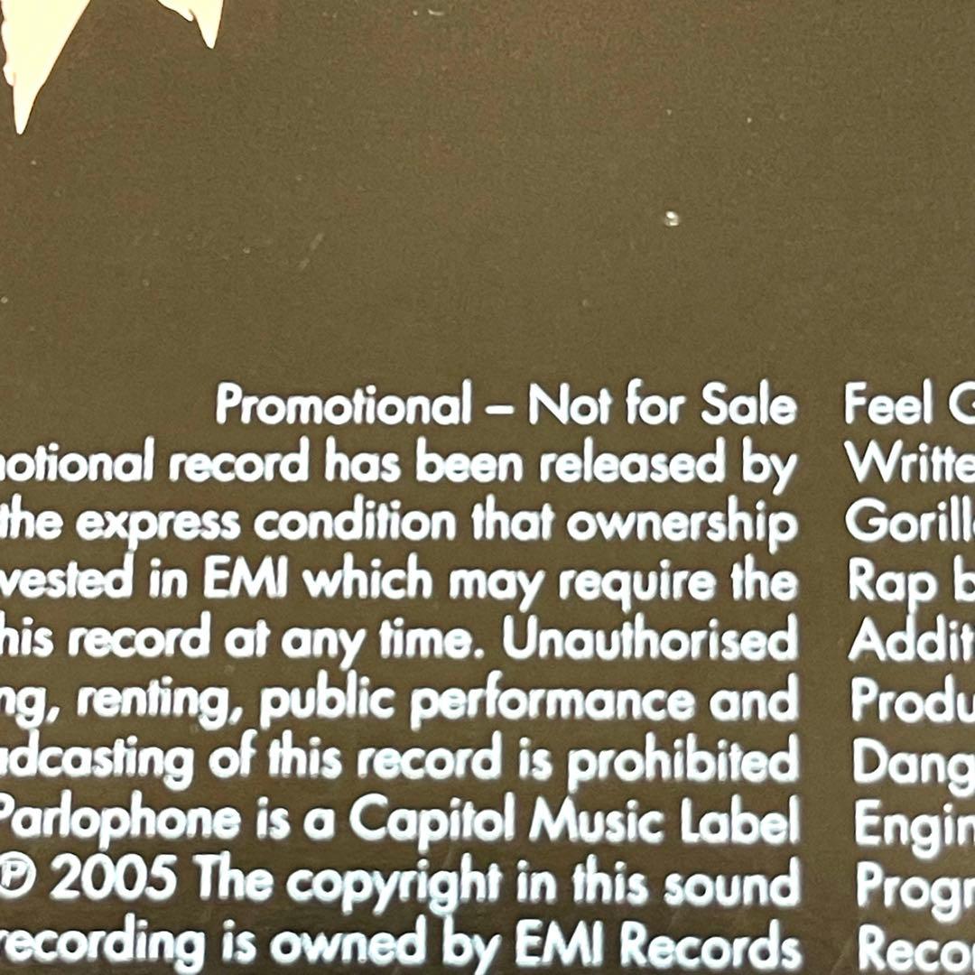 【非売品プロモCD】ゴリラズ / FEEL GOOD INC