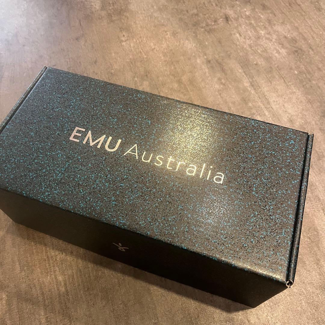 グレー スエード シープスキン モカシン 39 日本サイズ24.5センチ 新品