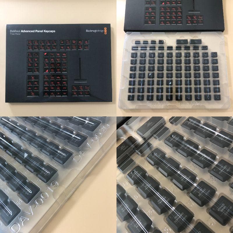 BLACKMAGIC DESIGN　DaVinci Advanced　パネルキー