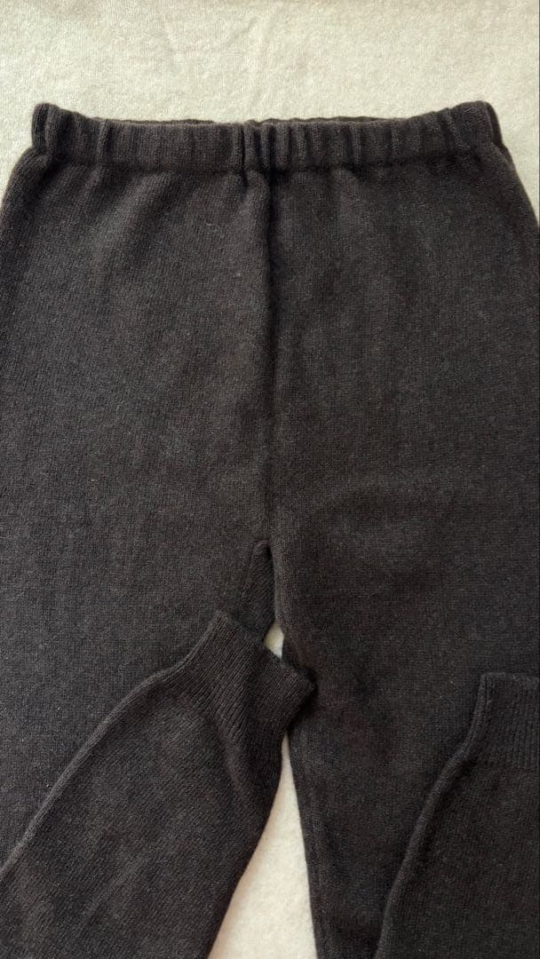 セール価格！ヤクウールレギンス ヤクウール100％ XLサイズ モンゴル産 厚手