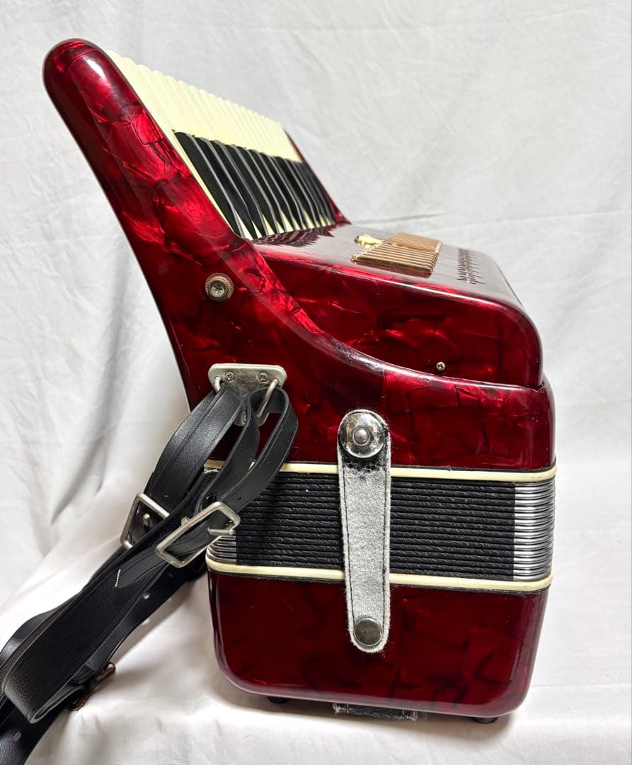 【音出し確認済】TOMBO アコーディオン B-323 BASS 32KEYS