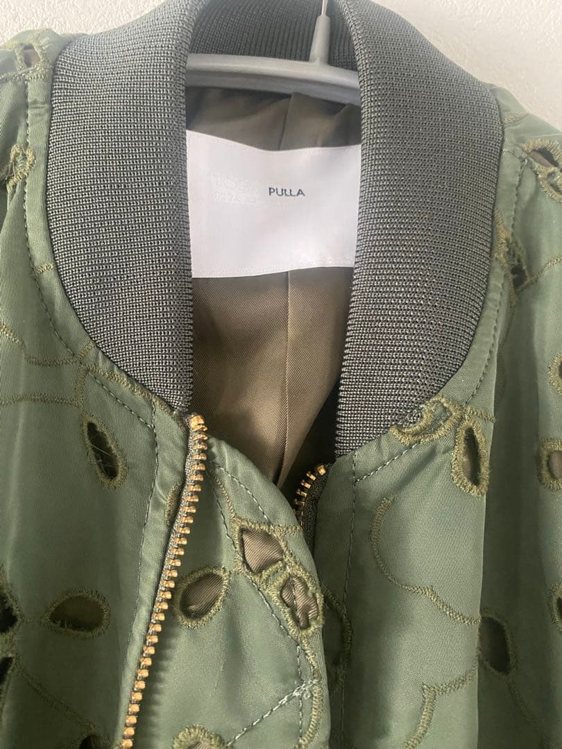 toga pulla エンブロイダリー　ブルゾン　ジャケット