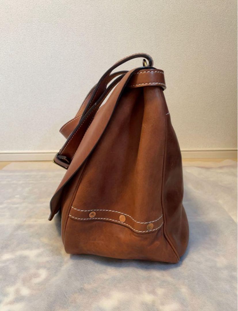 リアルマッコイズ FRONT-QUARTER ホースハイドMAIL BAG