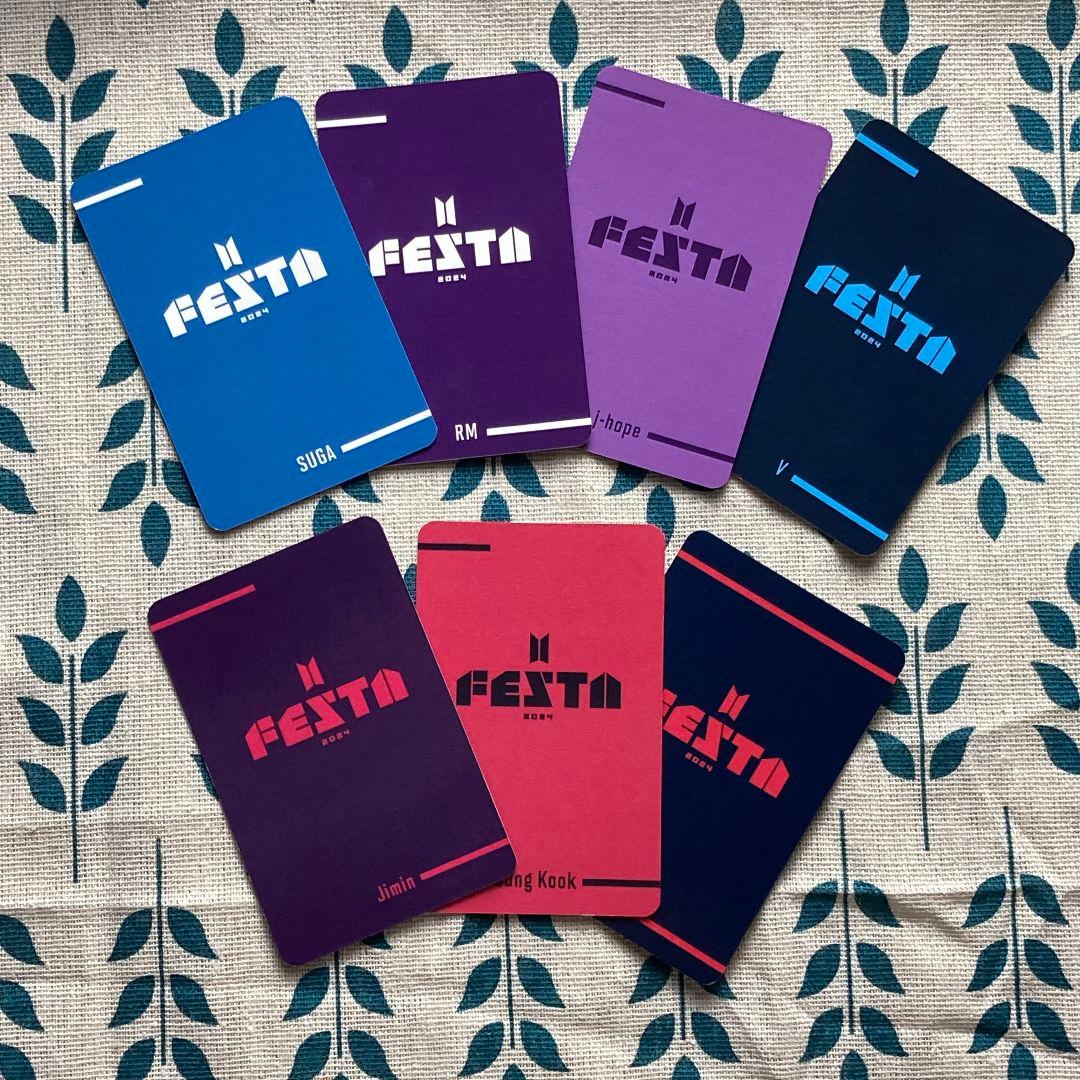 BTS FESTA ARMY ZONE 2024 限定 11周年 セット7枚