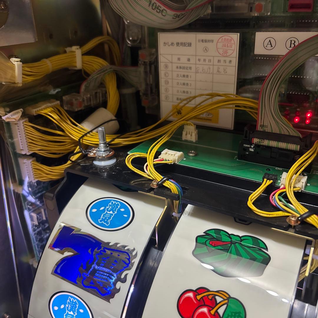 パチスロ実機 押忍！ 番長　初代　ウエディングパネル