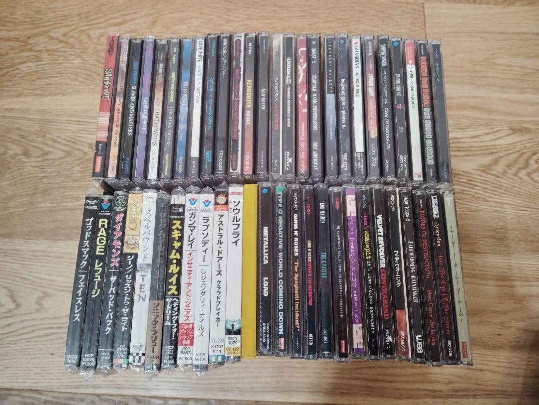 中古　52枚　heavyl　ヘヴィーメタル　ハードロック　 まとめ売り