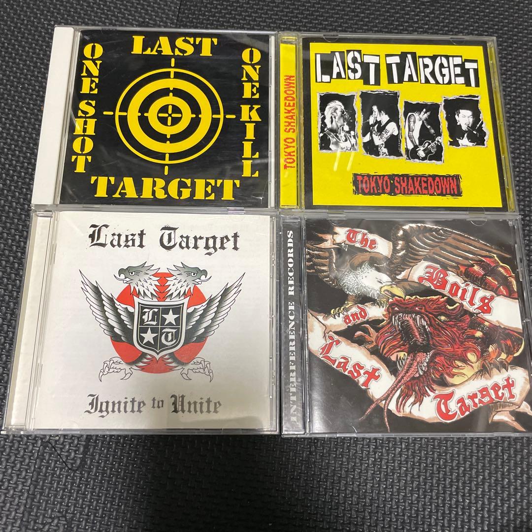 last target CD4枚セット punk oi ANGERFLARES