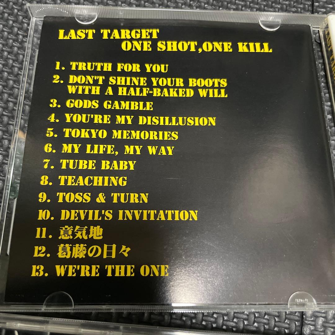last target CD4枚セット punk oi ANGERFLARES