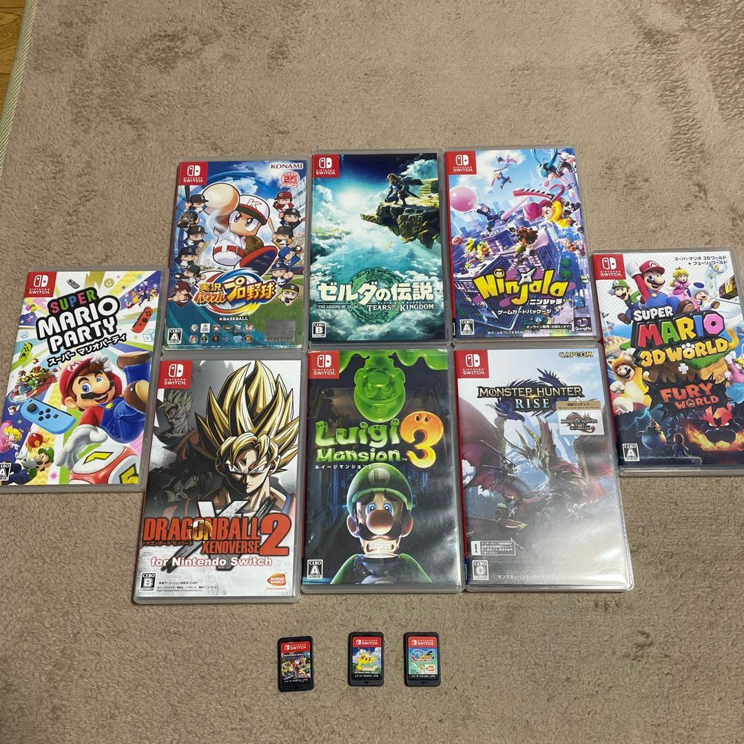 Nintendo Switchソフトまとめ売り