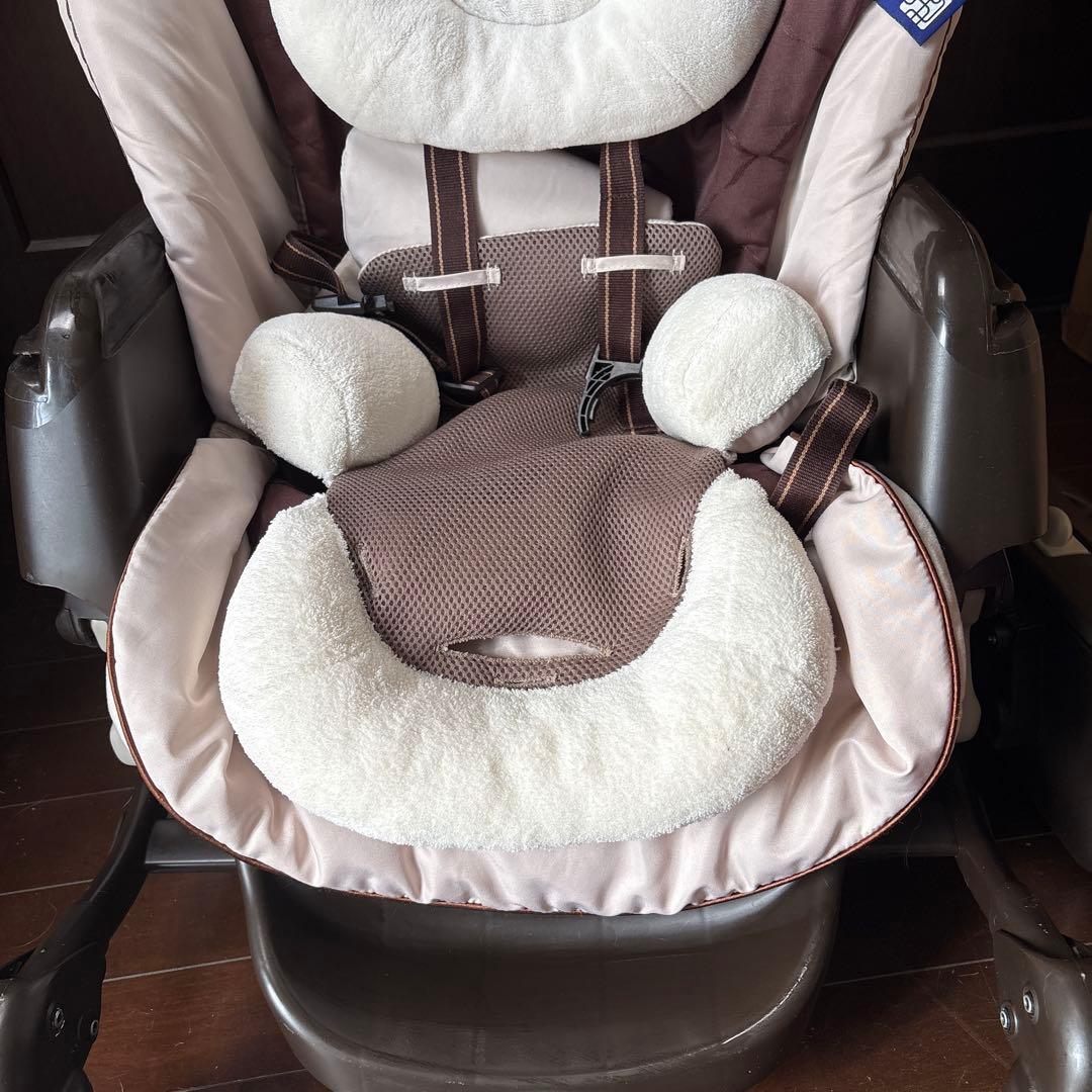 【combi】ネムリラAT 電動ハイローチェア オートスウィング　説明書付き