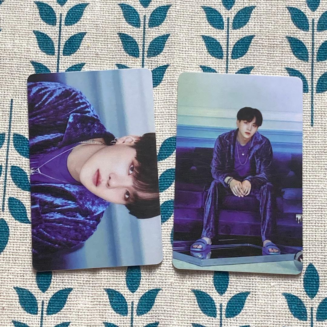 BTS ユンギ ラキドロ BE 未公開 トレカ2枚