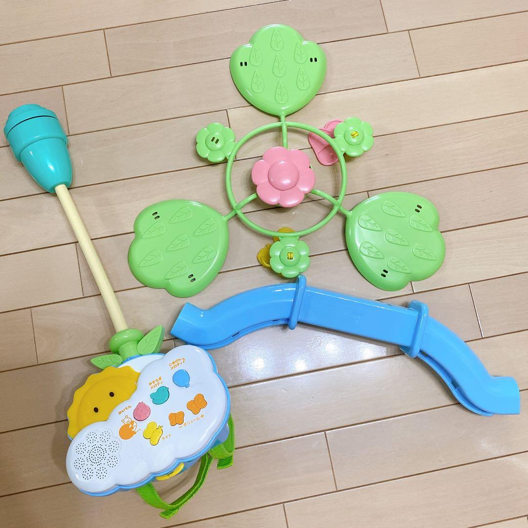 【極美品】えらべる回転6way ジムにへんしんメリーくまのプーさん