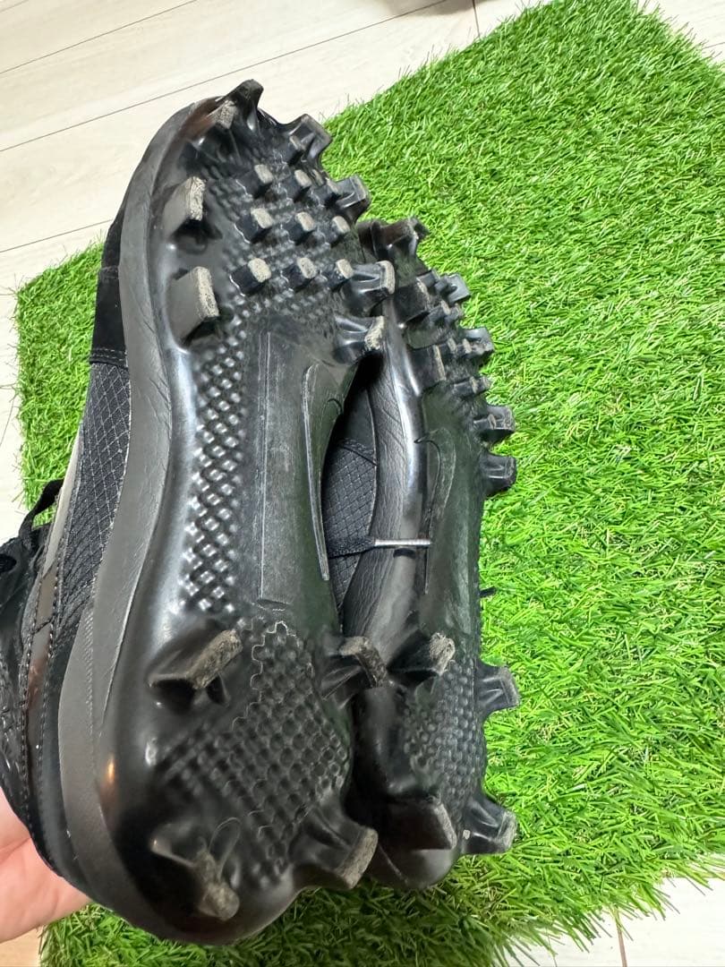 Nike Air Jordan ブラック ハイカット スパイク 野球