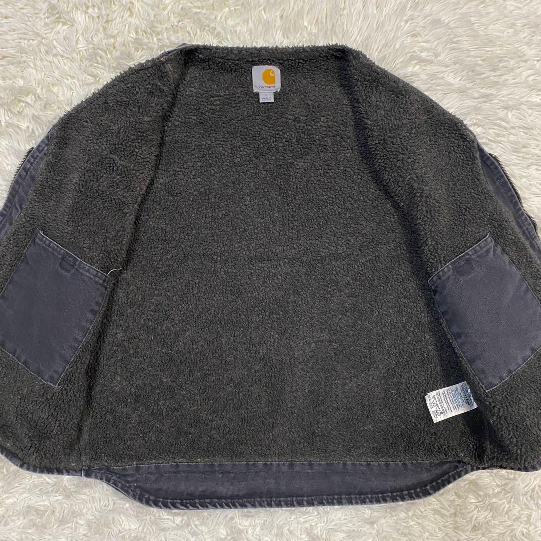 雰囲気◎ carhartt V26 ダックボアベスト　オールブラック