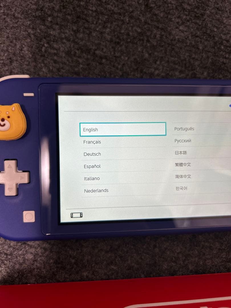 箱付き　Nintendo Switch Lite ブルー 本体 ACアダプタ付き