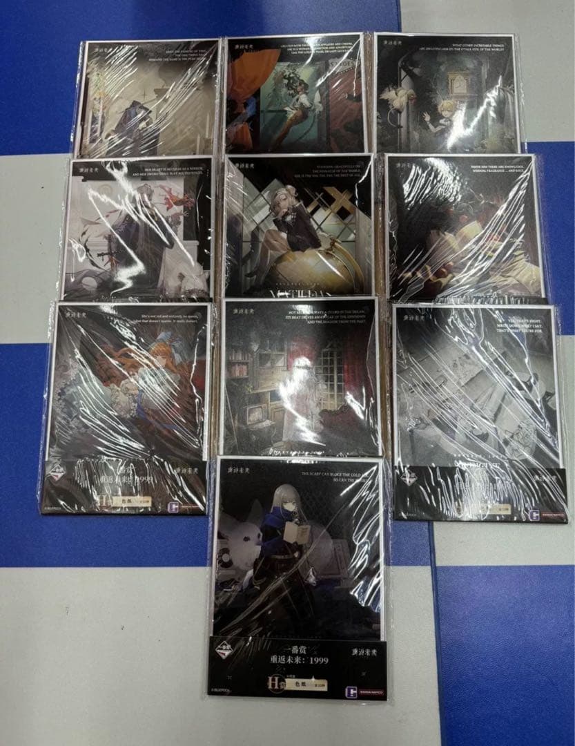 リバース：1999 中国　中華 一番くじ H賞 色紙 未開封10点 コンプセット