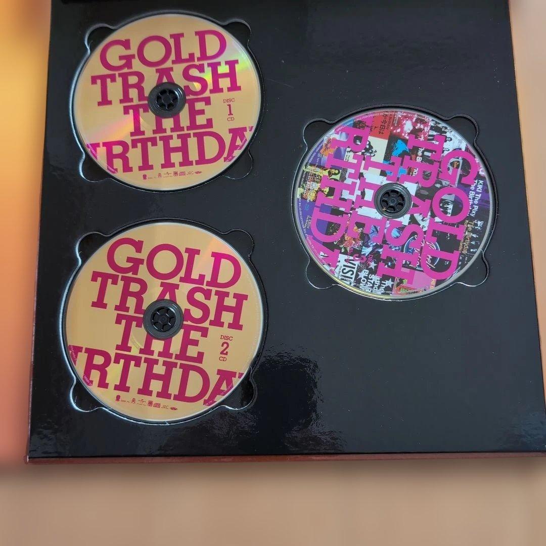 赤文字激レア完全限定GOLD TRASH THE BIRTHDAY CD+DVD