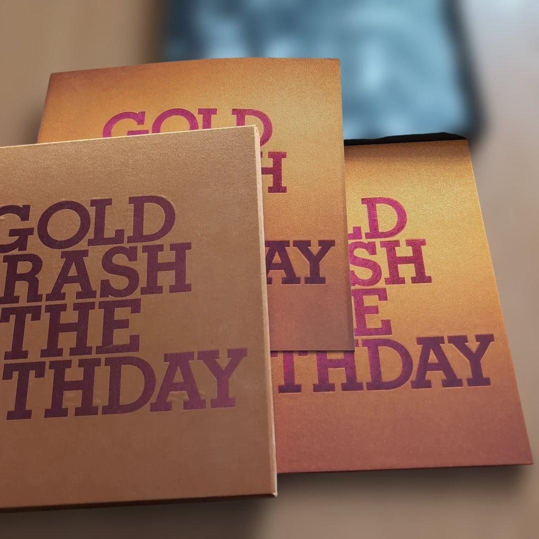 赤文字激レア完全限定GOLD TRASH THE BIRTHDAY CD+DVD