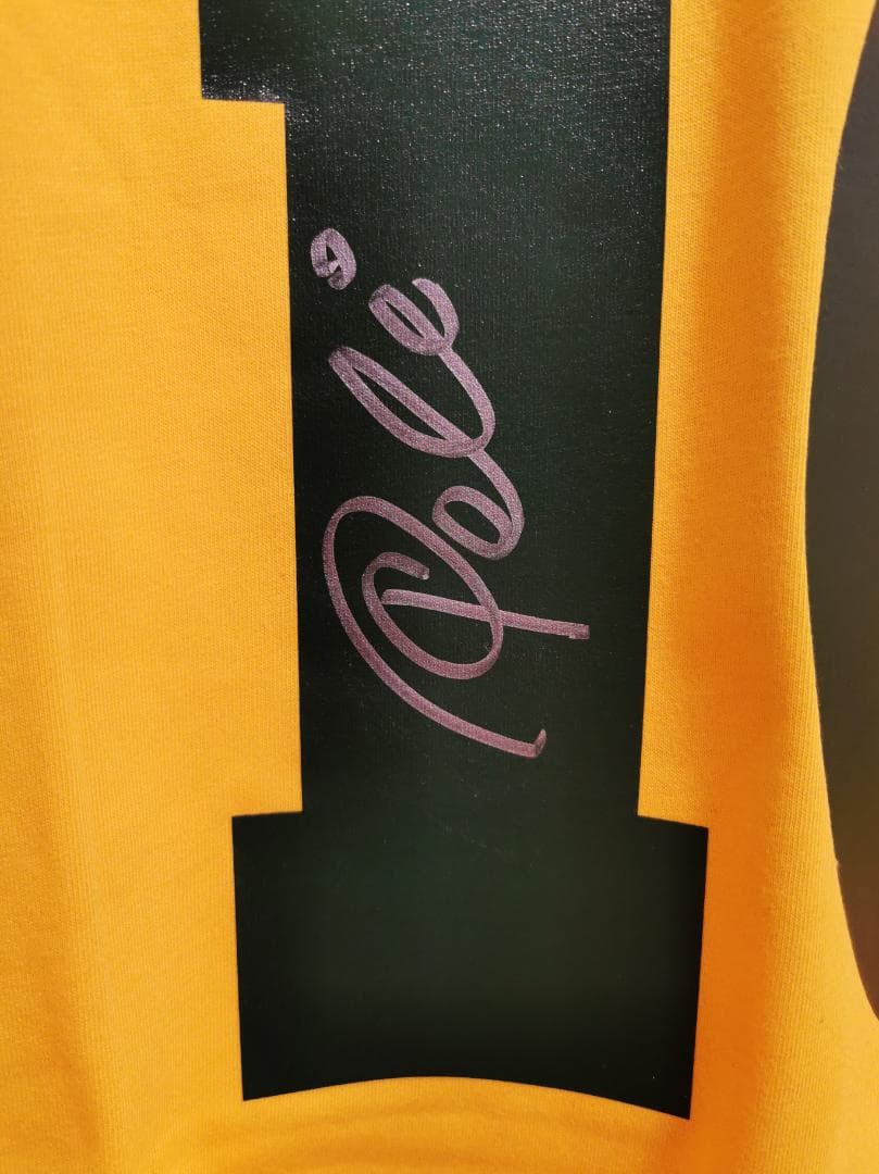 ペレ 直筆サインユニフォーム　証明書付 Pele autograph