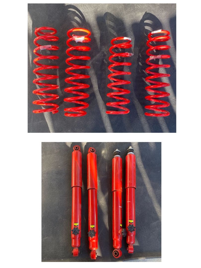 ハイブリッジファースト コイル ショックアブソーバー　ジムニーシエラjb74