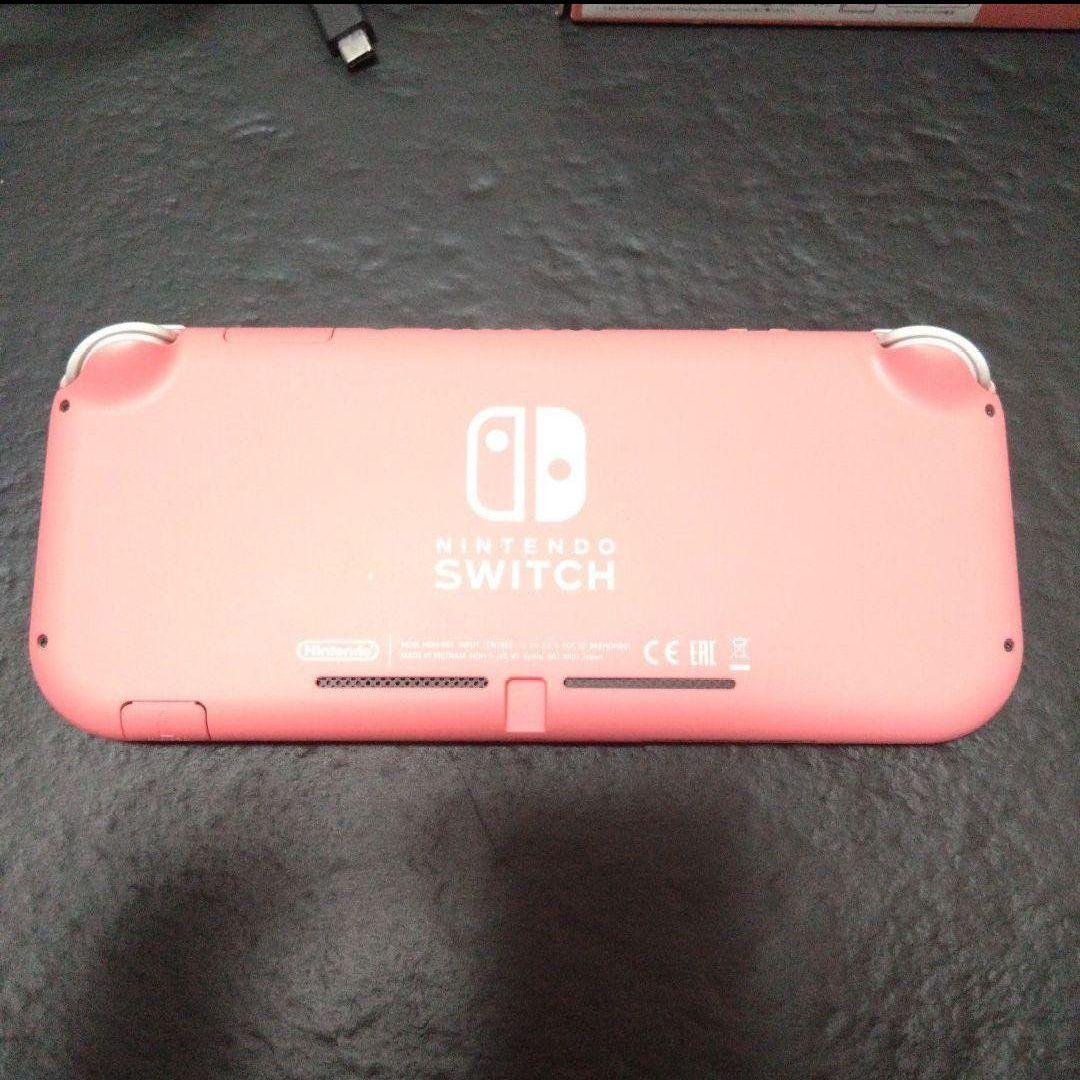 Nintendo Switch Lite コーラル ACアダプター付き