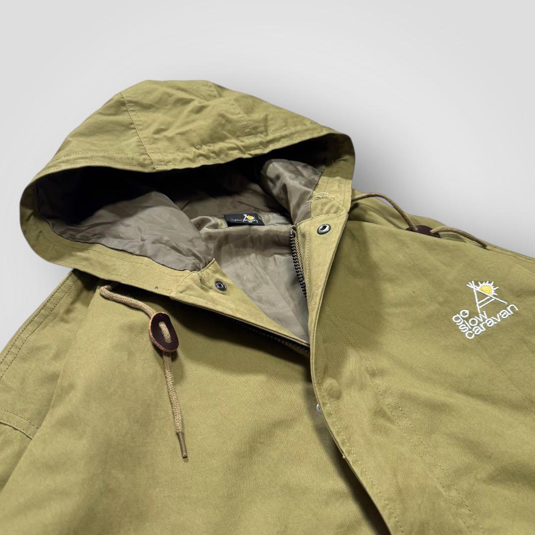 1693◆go slow caravan モッズコート キャンバスパネル刺繍 4