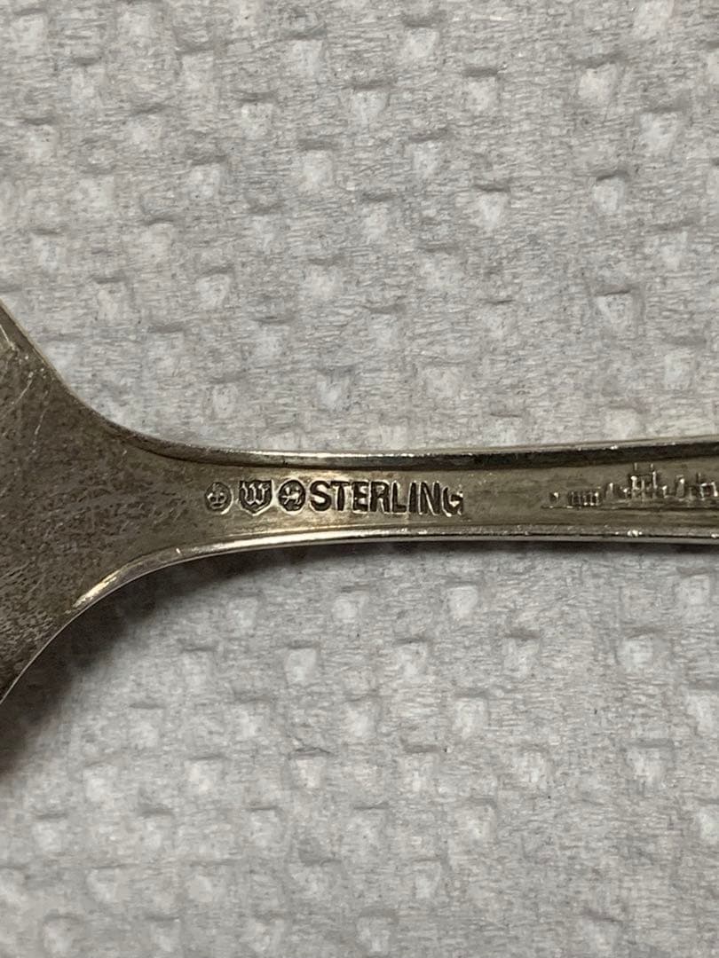 ニューヨークのランドマーク スーベニアスプーン 純銀925 スターリング