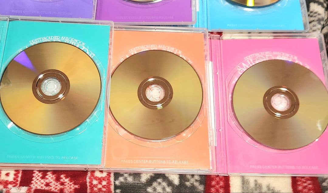 【即購入⭕】美少女戦士セーラームーンDVD 全6巻セット