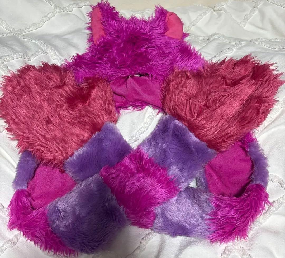 ディズニーマフラーキャップチェシャ猫