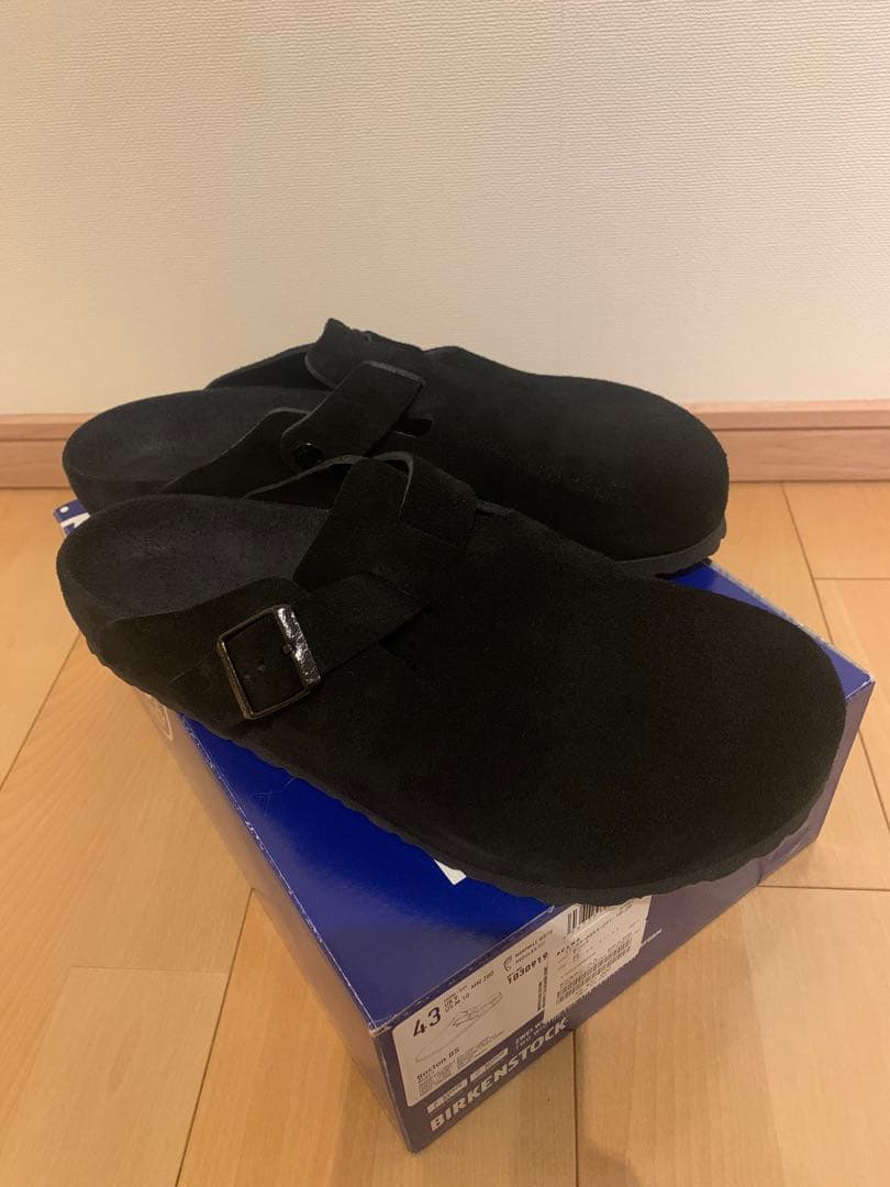 BIRKENSTOCK Boston ビームス限定　黒　28cm