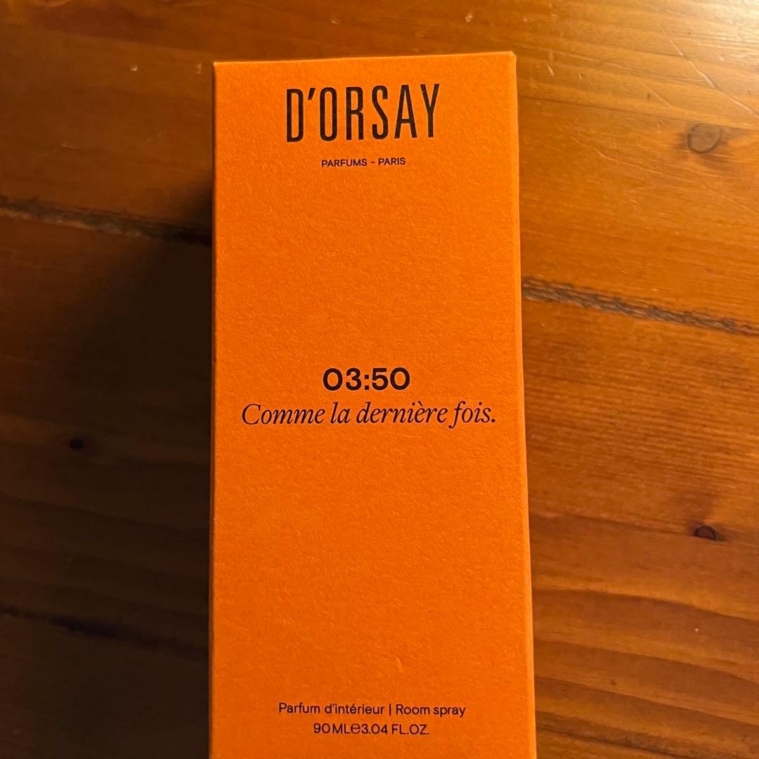 D'ORSAYドルセー　 03:50 ルームミスト　90ML
