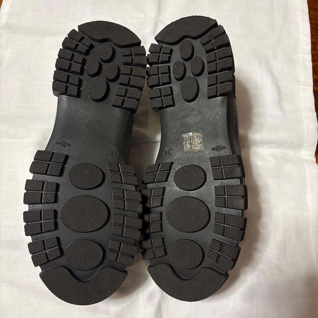 Max Mara Weekend ブラック タッセル付きローファー