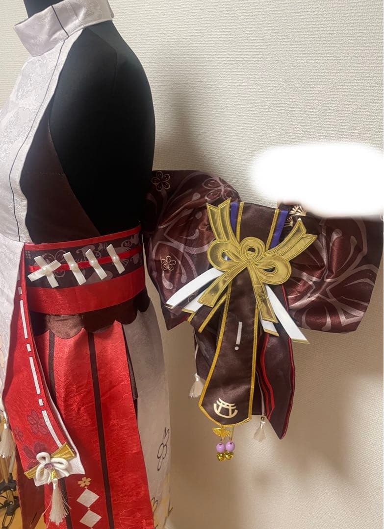 八重神子　コスプレ　衣装　ウィッグ　靴