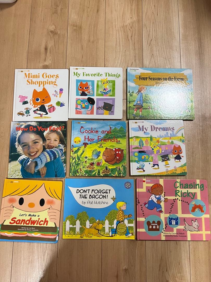 WWK ワールドワイドキッズ　ピクチャーブックセット　CD付き