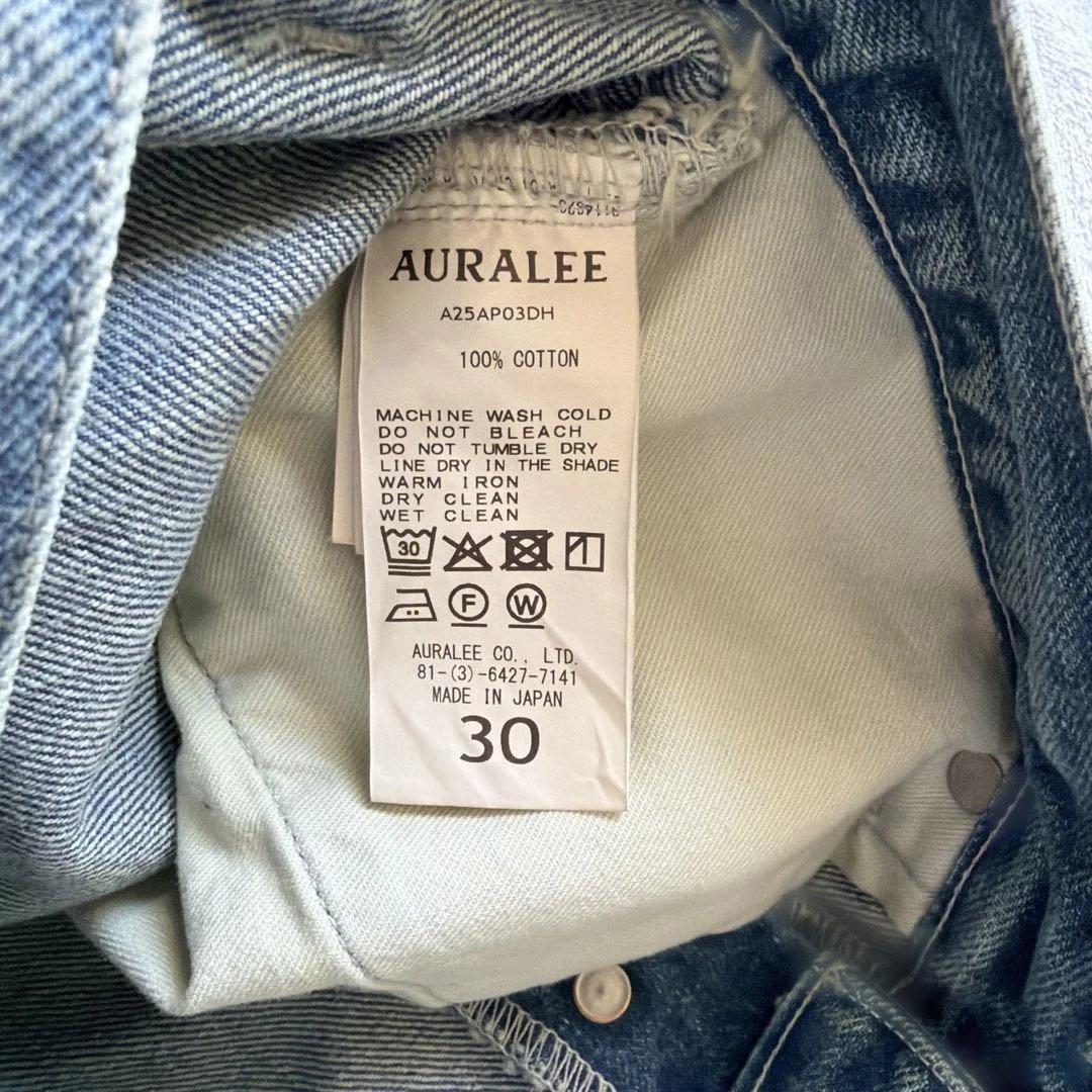 AURALEE 25AW DENIM PANTS デニムパンツ 30