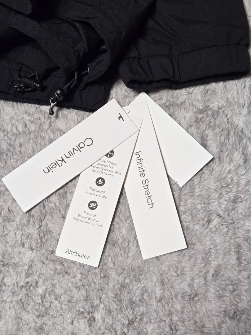 カルバンクライン アウター メンズ 裏メッシュ パーカー フルジップ