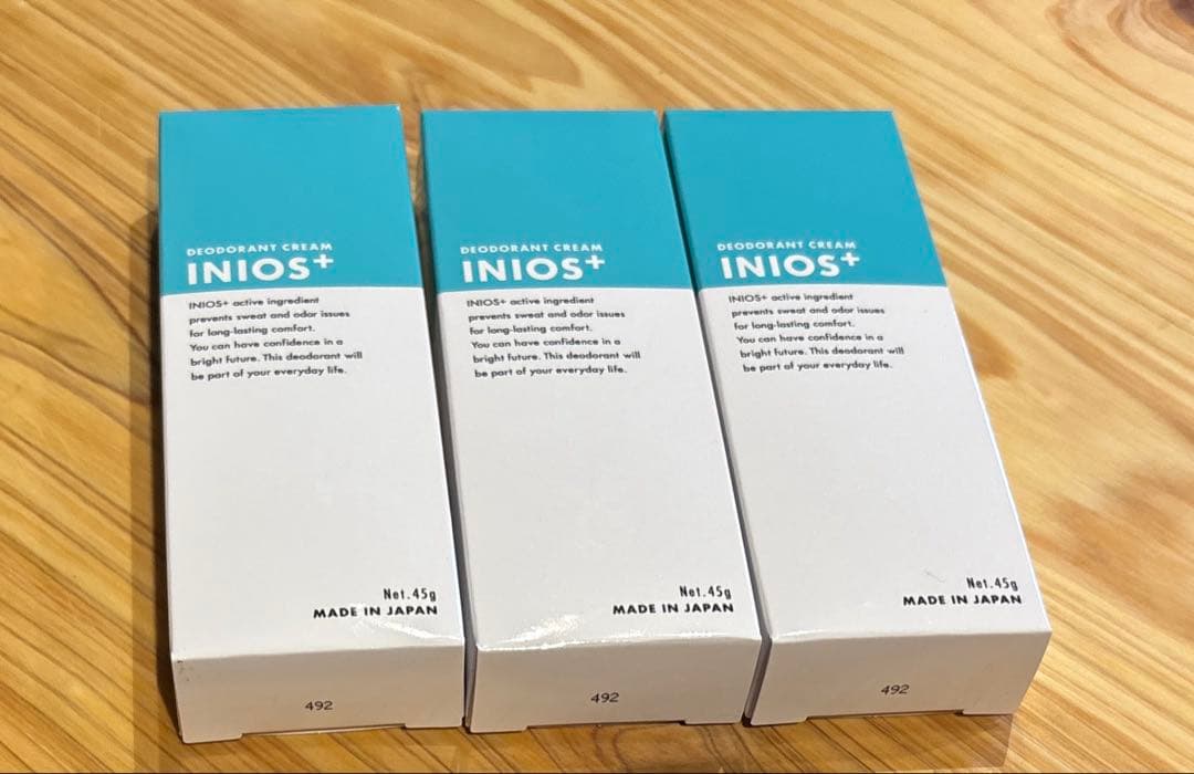 イニオスプラス✖️3本　デオドラントクリーム