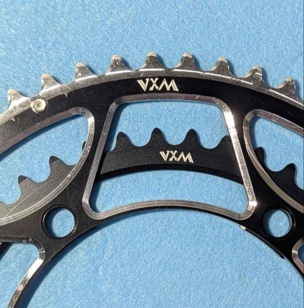 VXM PCD 130mm 5ボルト ダブル用 チェーンリング 55T/42T