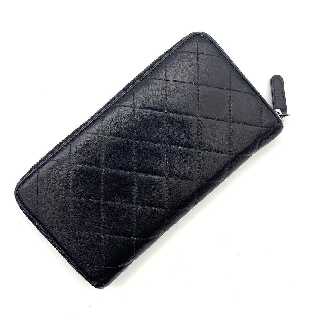 極上美品❣️CHANEL シャネル マトラッセ ラムスキン　本革　J63