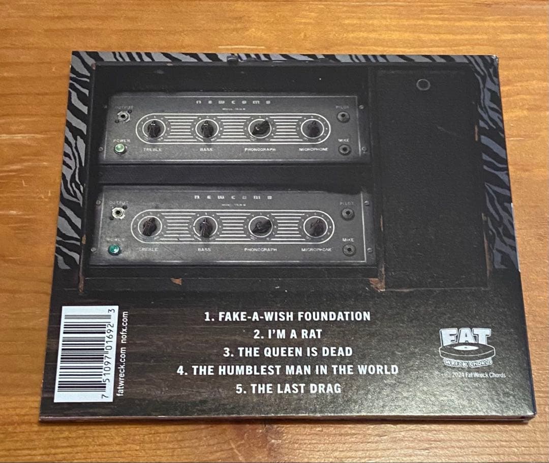 NOFX fat wreck chords ノーエフエックス CD メロコア