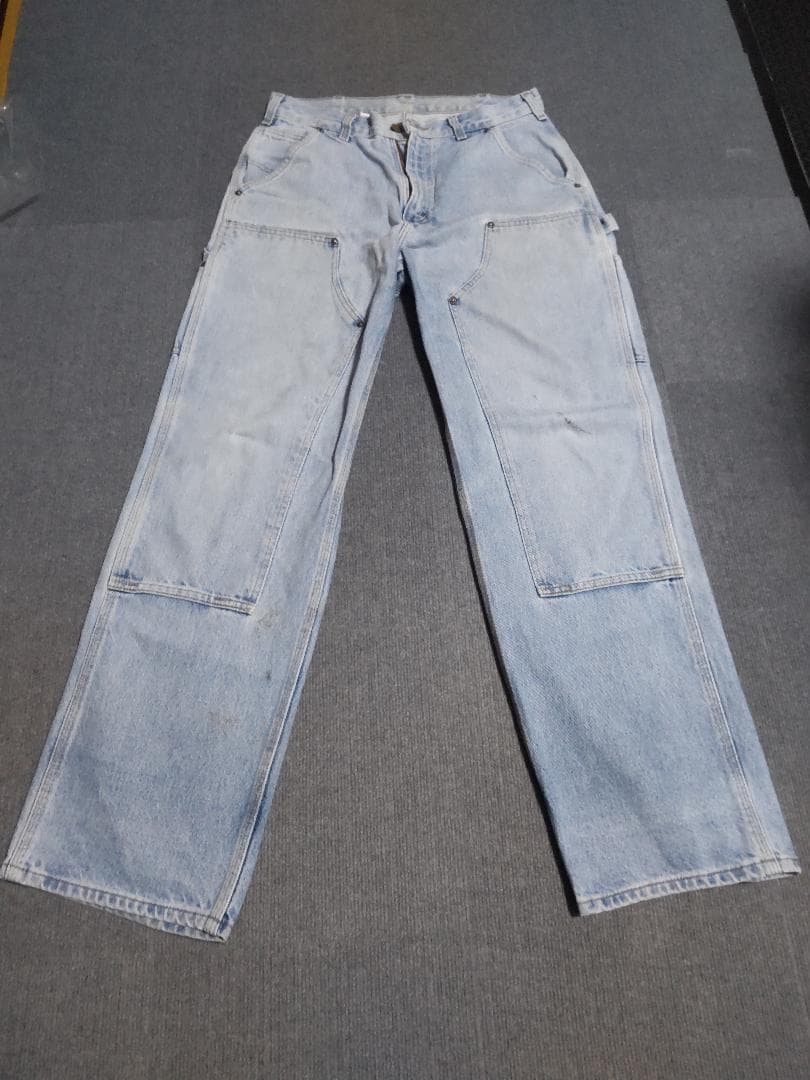 W32×Ⅼ32 Carhartt カーゴパンツ デニム