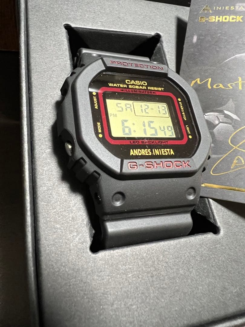 G-SHOCK DW-5600AI-1JR イニエスタ