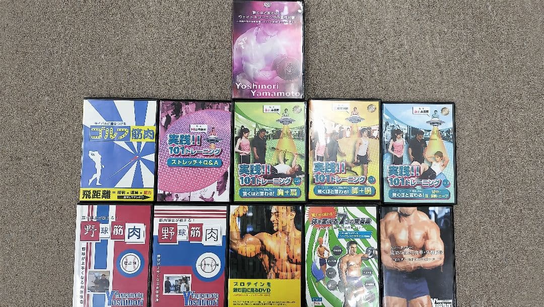 山本義徳 DVDセット 11枚