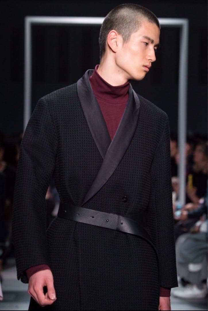 ETHOSENS/エトセンス　ショールカラージャケット　コート