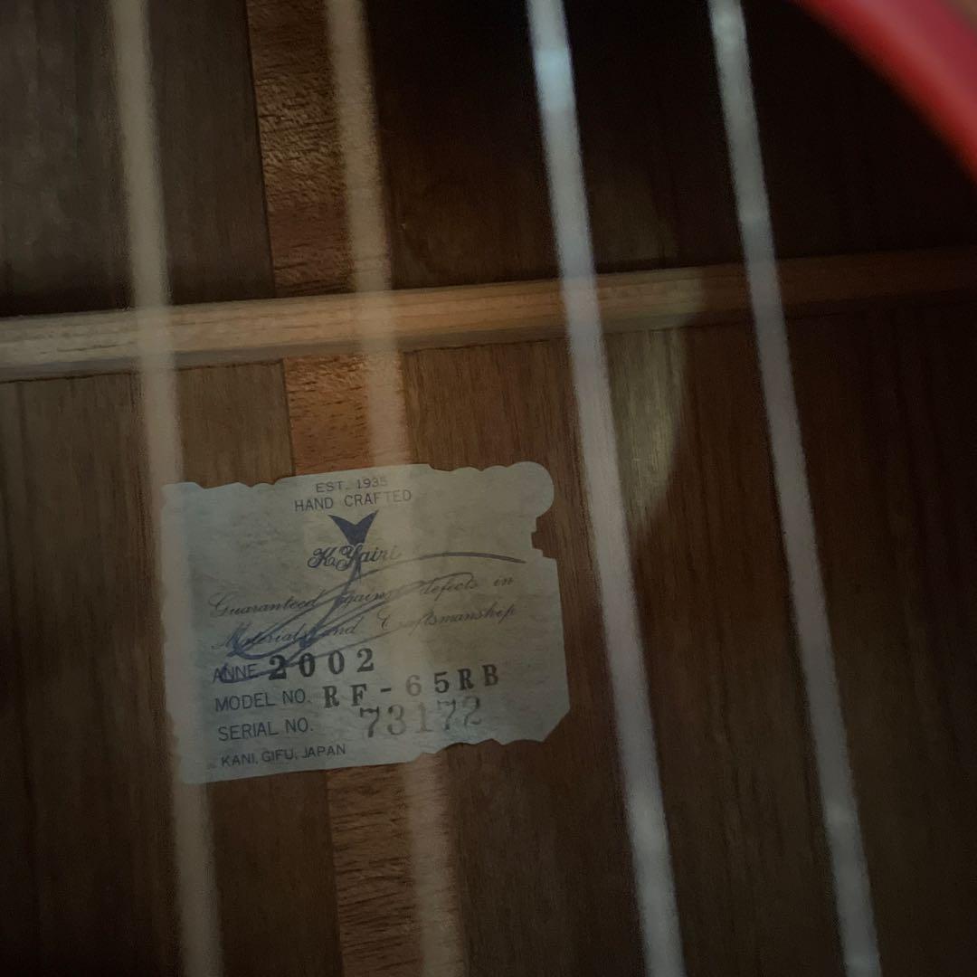 アコースティックギター　K.Yairi RF-65RB