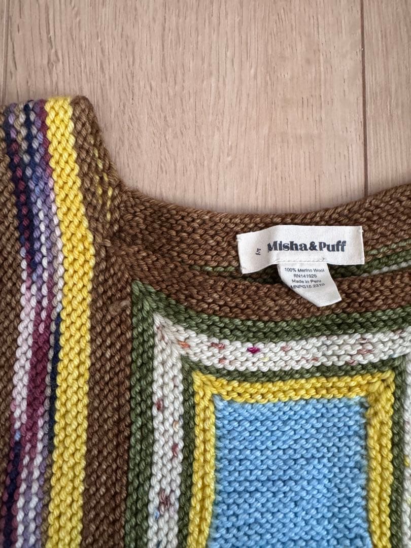 mishaandpuff 23aw ニットベスト