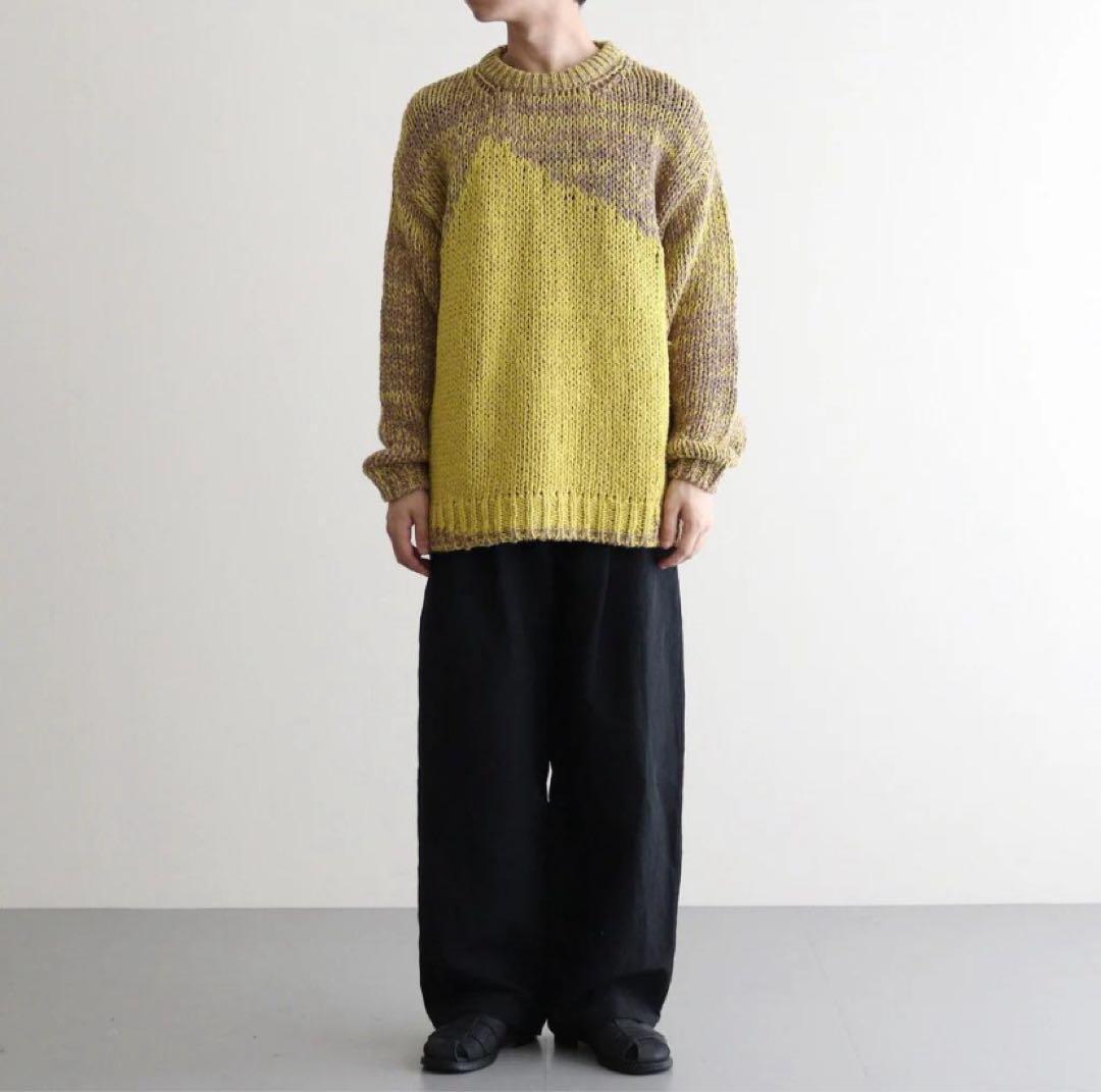 トップス YOKE 24SS INTARSIA CREWNECK SWEATER 2