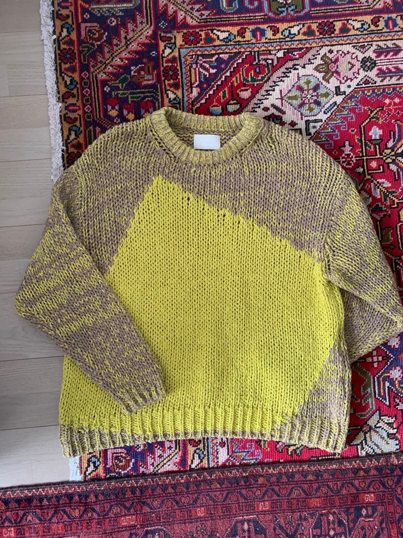 トップス YOKE 24SS INTARSIA CREWNECK SWEATER 2