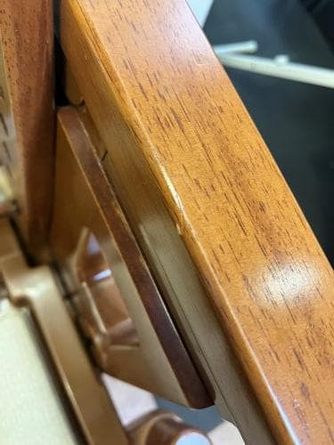 J【中古品】安寿 家具調トイレセレクトR　はねあげ　標準便座　介護用品